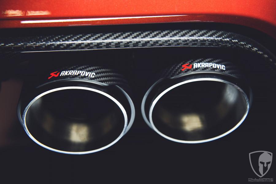  BMW M4 Coupe Akrapovic Evolution Line Install 2014 года  (фото 7 из 18)